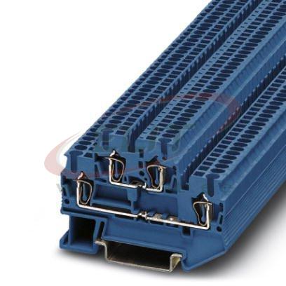 Double Level Spring Cage Terminal Block Sttb Bu Pcs Pck