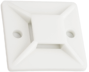 Liimankur MB 1212, 12x12mm, 80N, -40..85°C, Polyamide 6.6, UL94 V2, 100pcs/pck, valge