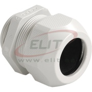 Läbiviik Syntec, PG11, ø4..10mm| 1osaline tihend, mutrivõti 22mm, keermepikkus 8mm, -30..100°C, PA6, TPE, HF, komp. O-ring, CE/UL/VDE, IP68, helehall