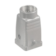 Hood HDC 04A TOLU 1M20G, size 1, cable entry from top, side-locking clamp on lower side, diecast alumiinium, -40..125°C, M20, IP65