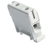 Hargnemisklemm Al/Cu UK16/1A, 1P (2holes) 1.5-16mm² 75/82A 1000VAC/ 1500VDC, Hex4 1.5Nm 1.5mm²/ 3.5Nm 2.5..6mm²/ 7Nm 10..16mm², TS35, hall