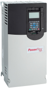 Sagedusmuundur PowerFlex755, 18.5kW 37A 3x 400VAC, embedded Ethernet/IP, AC input w. DC terminals, CM jumper, DB transistor, frame 3