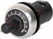 Potentsiomeeter M22-R10K, ø22.5mm, 10kΩ 0.5W, front mount, IP66