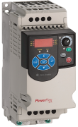 Sagedusmuundur PowerFlex4M, 0.37kW 2.5A 1x240VAC, LED display, fixed digital keypad, frame A, Allen-Bradley