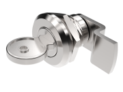 Kilbilukk Compact Cylinder 2-117, ø16.3mm, võti IL2233X, insert chrome plated, zinc plated steel cam +06.24, IP54, Industrilas