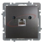 Andmesidepesa Touran, RJ45 cat.6, süvis, antratsiit