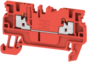 Pist-riviklemm A2C 1.5 RD, 1-tier, 1.5mm² 17.5A 500V, push-in, punane