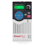 Sagedusmuundur PowerFlex525, 1.5kW 4A 3x480VAC, aux. 1NC 3A 240VAC, integral keypad w. PM, LED display, EtherNet IP, USB, RS485, EMC, frame A, panel mount, Allen-Bradley