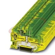 Protective Conductor Double-level Terminal Block STTB 2.5/2P-PE SO, 50pcs/pck