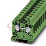 Feed-through Terminal Block UT 16 GN, 50pcs/pck