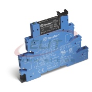 Releeliides 38.51., 1CO (SPDT) 6A 250/400VAC, cv 12VDC sensitive, LED, diode, W6.2mm, TS35