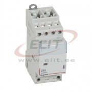 Moodulkontaktor CX³, 4NO 25A 400VAC, cv 24VAC, 2M, TS35