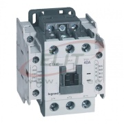Kontaktor CTX³ 40, 18.5kW 40/60A 3x400VAC, aux. 2NO, 2NC 16A 240VAC, cv 24VDC, TS35/ panel mount