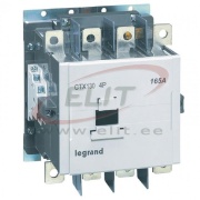 Kontaktor CTX³, 60kW 130/165A 4x400VAC, aux. 2NO, 2NC 16A 400VAC, cv 100..230VAC/DC, panel mount