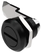 Lukk võtmeta Compact 2-110, ø16.3mm, slotted, insert chrome plated, zinc plated steel cam, IP54, Industrilas