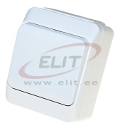 PP Liht-veksellüliti Nortic, 10A 250VAC, 10A 250VAC, vedruklemm, IP44, valge