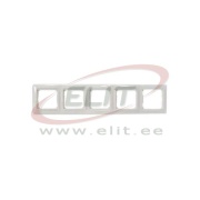 Äärik 5 Valena, horis. paigaldus, valge