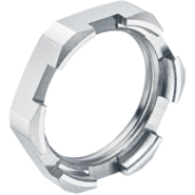 Vastumutter kuivendusläbiviigule, M12x1.5, wrench 15, thread 4.5mm, -50..200°C, nickel-plated brass