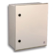 Polüesterkilp BRES, 400Wx500Hx200D, sile uks| avanev 180°, -50..80°C, klaaskiuga tugevdatud polüester (PRFV), UV kindel, IP66 IK10, hall