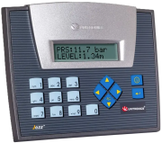 OPLC Jazz, STN LCD (2lines/ 16characters), keypad, 6DI| 2HSC, 2D/AI 0..10V, 2AI 0..20mA, 6RO, cv 24VDC