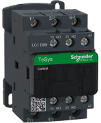 Contactor TeSys D, 4kW 9A/25A 3x 440VAC, aux. 1NO ^1NC, cv 230VAC