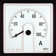 Ampermeeter MA17LN, input ±50A/±60mV, scale 240°| -120°..0..120°, pöördpool, ■72x72mm/ □68x68mm, IP52