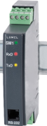 I/O Module SM1, 2ch| 2x 0/4..20mA, output RS485 Modbus ASCII/RTU, progr. eCon, sv 20..50VAC/DC, TS35