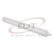 LED tööstusvalgusti Festy 18W 4000K 2200lm 120° 0.670m, 50000h IK08, IP65, PC/PC, läbivjuhtmestus, opal, Emos