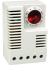 Electronic Hygrostat EFR 012, 50..90% RH| acc. ±3% RH, 0..60°C, 1CO 8/1.6A 230VAC, LED, 2.5m³, TS35