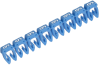 Juhtmemärgis CAB3, 0.5..1.5mm², 6, ribas 30pcs, sinine