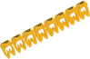 Juhtmemärgis CAB3, 1.5..2.5mm², P, ribas 30pcs, kollane