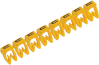 Juhtmemärgis CAB3, 4..6mm², U, ribas 30pcs, kollane