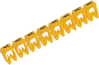 Juhtmemärgis CAB3, 4..6mm², V, ribas 30pcs, kollane