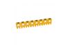 Juhtmemärgis CAB3, 0.5..1.5mm², W, ribas 30pcs, kollane