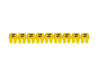 Juhtmemärgis CAB3, 1.5..2.5mm², N, ribas 30pcs, kollane