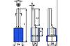 Piik-kaabliking kraega Pin b, 1.5..2.5mm² 600V, -25..75°C, PVC, brass, 100pcs/pck, sinine