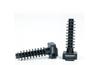 Juhtmesideme seinaankur GIN 9, ø8mm hole, cable tie W10mm, 80N, -40..85°C, PA 6.6, UV resistant, 100pcs/pck, must
