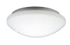 Plafoon 60W E27 IP44 D280, klaas, valge