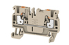 Pist-riviklemm A2C 2.5, 1-tier, 2.5mm² 24A 800V, push-in, beež
