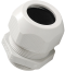 Läbiviik Syntec, PG7, ø2.5..6.5mm| 1osaline tihend, mutrivõti 15mm, keermepikkus 8mm, -30..100°C, PA6, TPE, HF, komp. O-ring, CE/UL/VDE, IP68, helehall