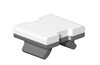 Lint-marker DEK 5/5 MM WS, PC-ABS + TPU, –40..90°C, V2, HF, valge