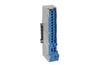 N-terminal N14-S, 12x1.5/2.5mm² plug-in, 2x2.5/4mm² plug-in, 1x16/25mm² screw| 3Nm, 80A 690V, touch-proof, TS35, 10pcs/pck, Pollmann, blue