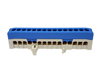 N-klemm N15-F2, 15x16mm², 63A 690V, puutekindel, TS35, Z2, sinine