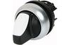 Pöördlüliti M22-WRK3, head| toggle/maintained, ø22.5mm, 1-0-2 60°-0-60°, 5pcs/pck, IP66, black