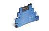 Releeliides 38.51., 1CO (SPDT) 6A 250/400VAC, cv 12VDC sensitive, LED, diode, W6.2mm, TS35