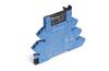 Releeliides 38.51., 1CO (SPDT) 6A 250/400VAC, cv 24VDC sensitive, LED, diode, push-in, W6.2mm, TS35