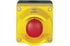 e-Stop PIT es Set5s-5 s, push button turn-to release, protective colar, contact block w. monitoring, SM housing, 2NC, -25..55°C, IP65, Pilz