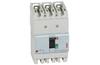 Kompaktkaitselüliti DPX³ 160, 125A 3x 415VAC 36kA, short-circuit protection 0.8..1In, overload protection 10In, incl. screws/ cage clamps Al/Cu 70/95mm², panel mount