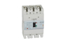 Kompaktkaitselüliti DPX³ 250, 250A 3x 415VAC 25kA, short-circuit protection 0.8..1In, overload protection 5..10In, incl. screws/ bar clamps/ lugs screws, panel mount