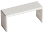 Karbiku jätk DLP-S, 32x16mm, valge